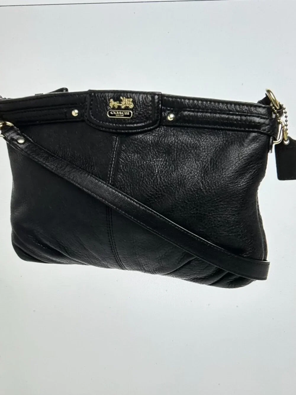 Coach Leather Evening Bag